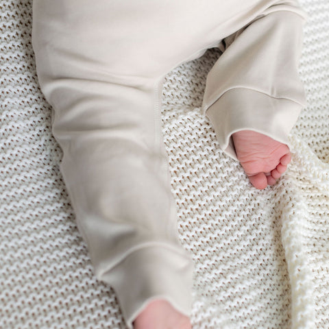 Newborn Baby Merino Onesie For Safe Sleep