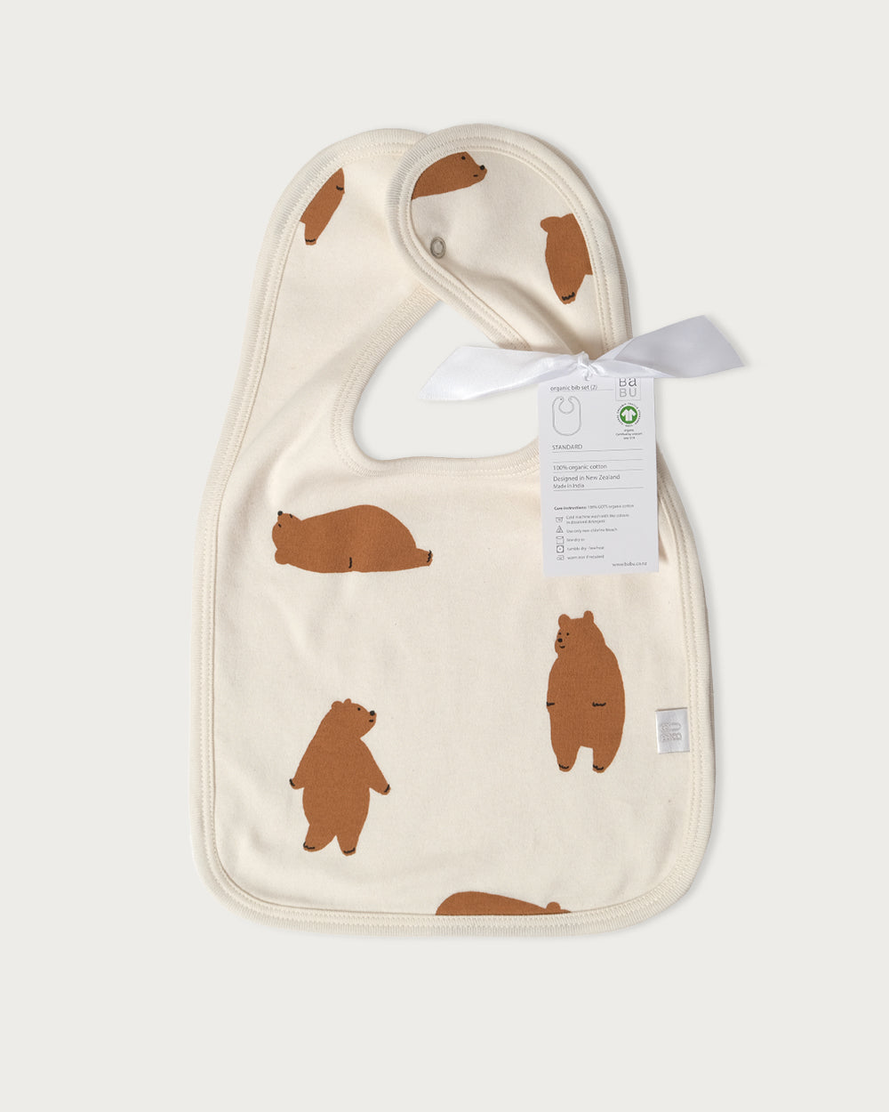 Organic Cotton Bib Set (2 pack)