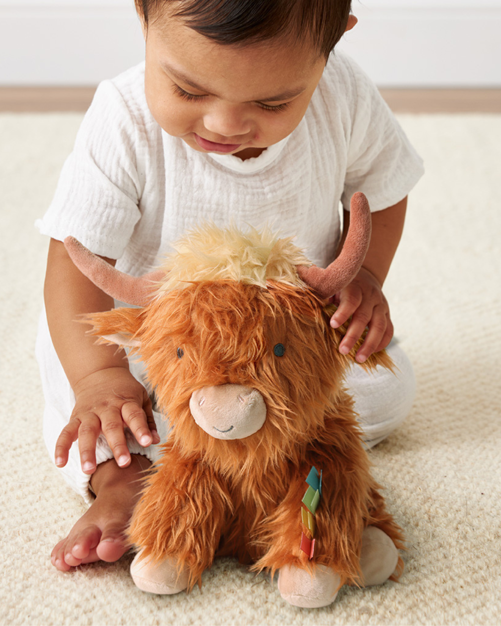 Highland Cow Sweetie Snuggles Plush