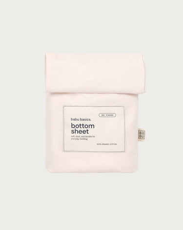 Cotton Bassinet Fitted Sheet - Petal