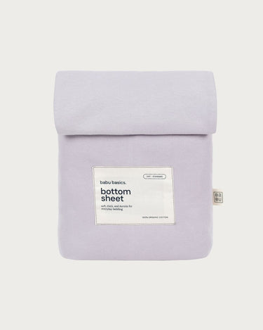 Cotton Cot Fitted Sheet - Lavender