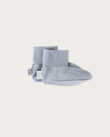 Merino Booties - Periwinkle