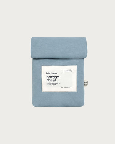 Cotton Moses Basket Fitted Sheet - River