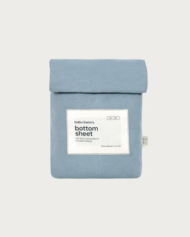 Cotton Oval Bassinet Fitted Sheet - River