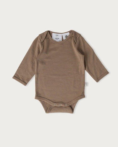 Merino Bodysuit | Walnut