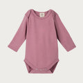 Babu Merino Long Sleeve Bodysuit - Blossom