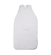 Mini Duvet Side Zip Sleep Sack | Pebble Stripe - Merino & Me