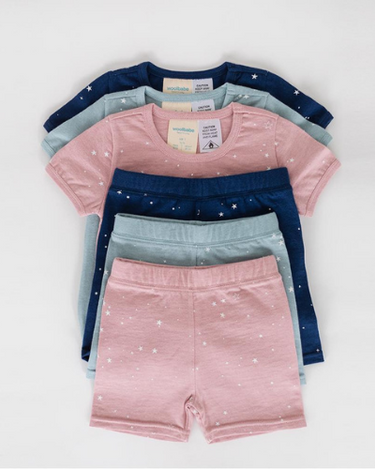 Summer Pyjama Set | Tekapo Stars - Merino & Me