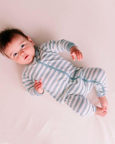 PJ Suit | Tide Stripe - Merino & Me