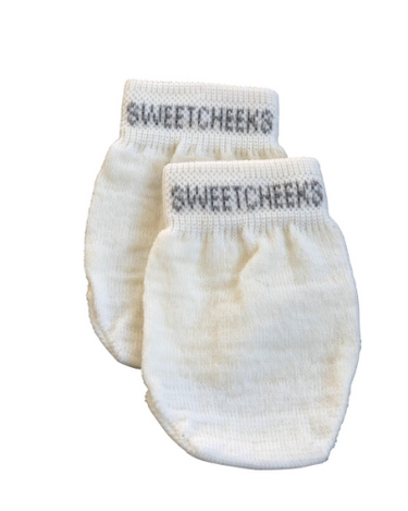 Baby Mittens | Vanilla - Merino & Me