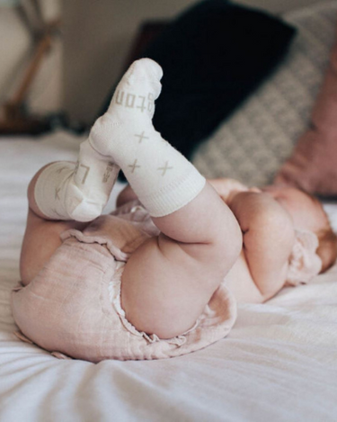 Baby & Kids Crew Socks | Fox - Merino & Me
