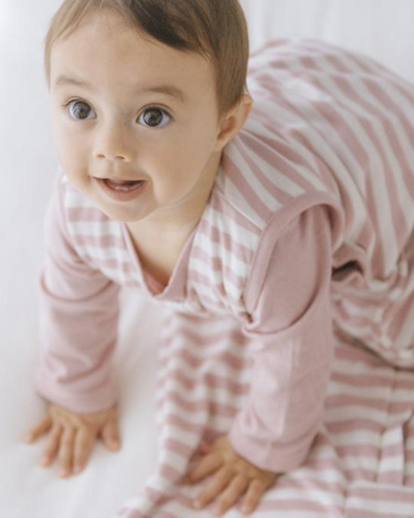 Three Season Mid-Weight Sleep Sack | Dusk Stripe - Merino & Me
