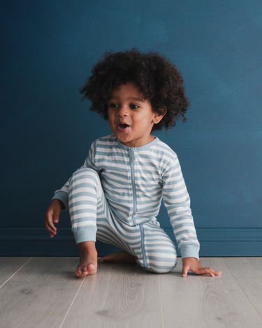 PJ Suit | Tide Stripe - Merino & Me