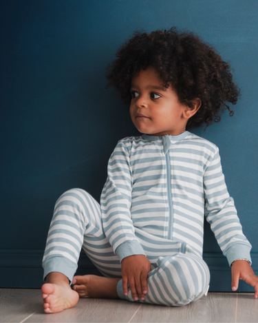 PJ Suit | Tide Stripe - Merino & Me