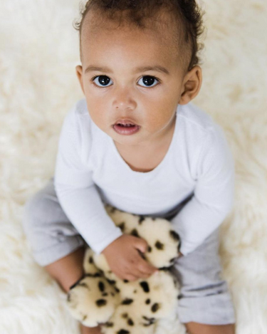 FLATOUTbear baby | Leopard - Merino & Me