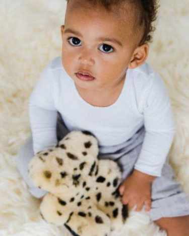 FLATOUTbear baby | Leopard - Merino & Me