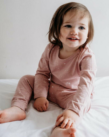 Winter Pyjama Set | Dusk Stars - Merino & Me