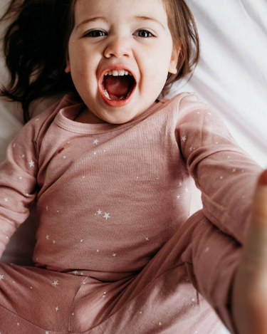 Winter Pyjama Set | Dusk Stars - Merino & Me