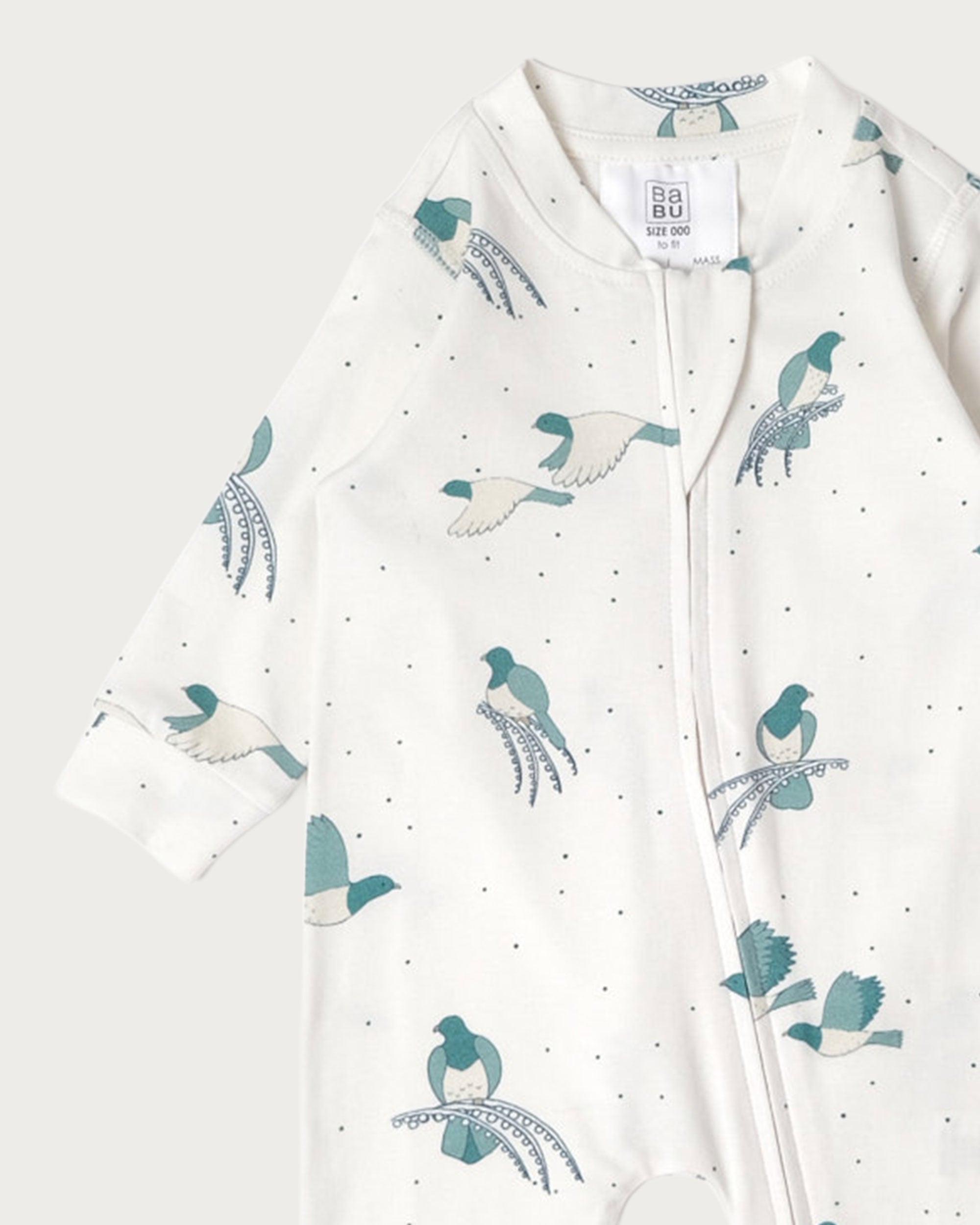 Organic Cotton Onesie - Kererū
