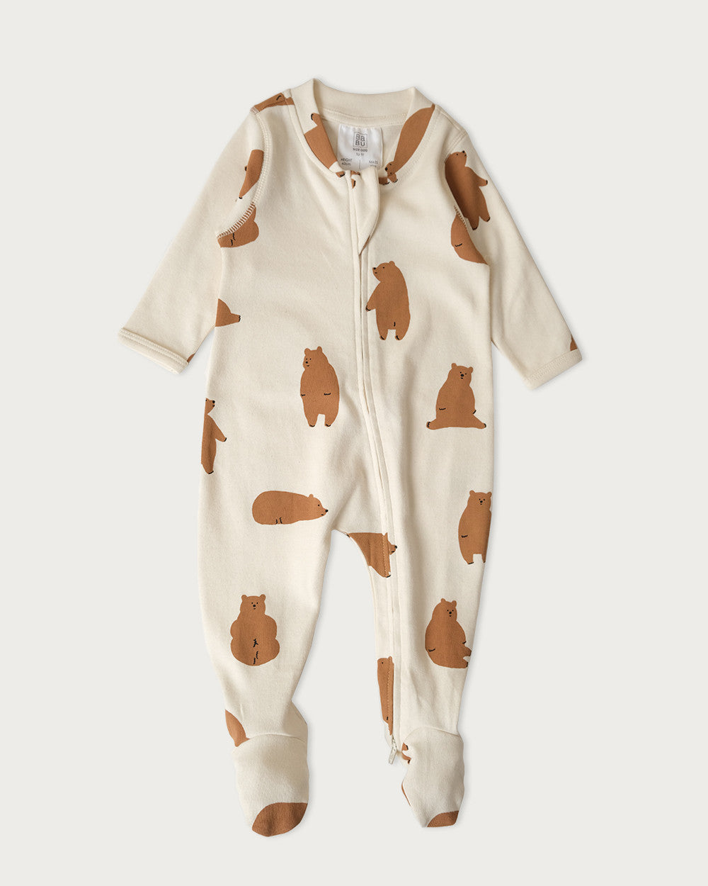 Organic Cotton Onesie Chubby Bear