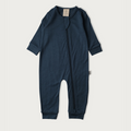 Merino Footless All in One | Denim - Merino & Me