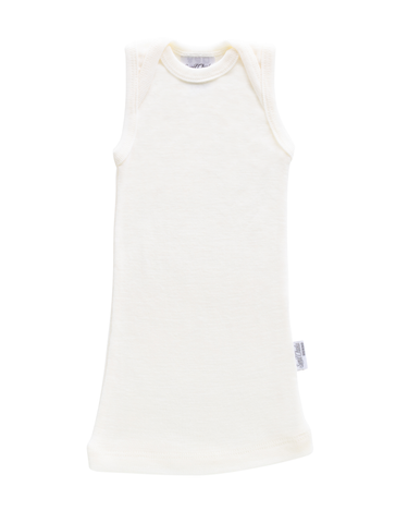 Merino Singlet | Vanilla - Merino & Me