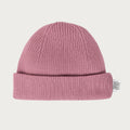 Babu Merino Ribbed Beanie - Blossom