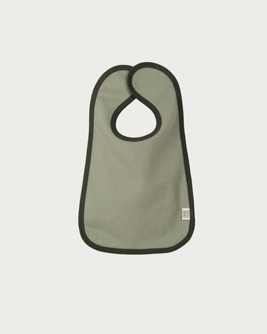 Cotton Bib - Sage Contrast