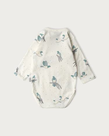 Cotton Bodysuit - Kereru