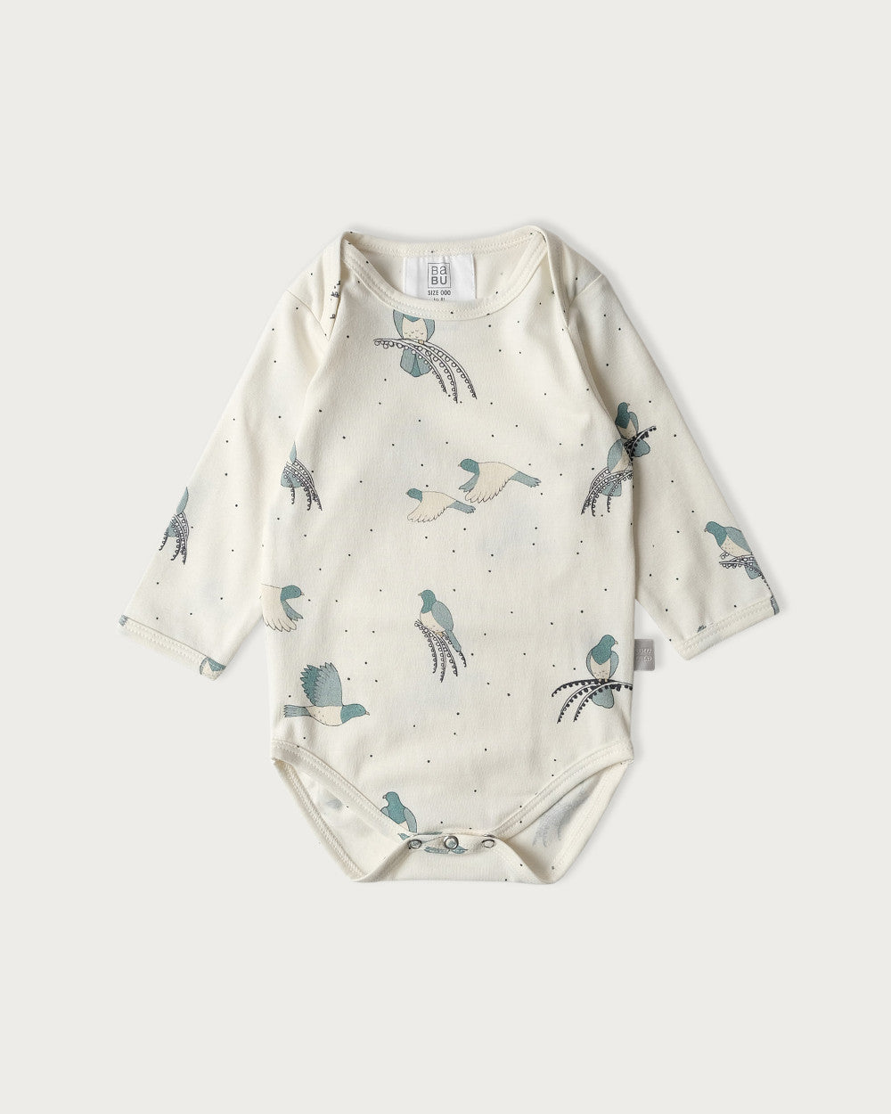 Organic Cotton Bodysuit NZ Forest