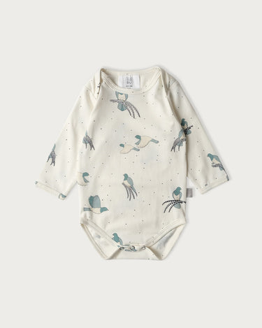 Cotton Bodysuit - Kereru