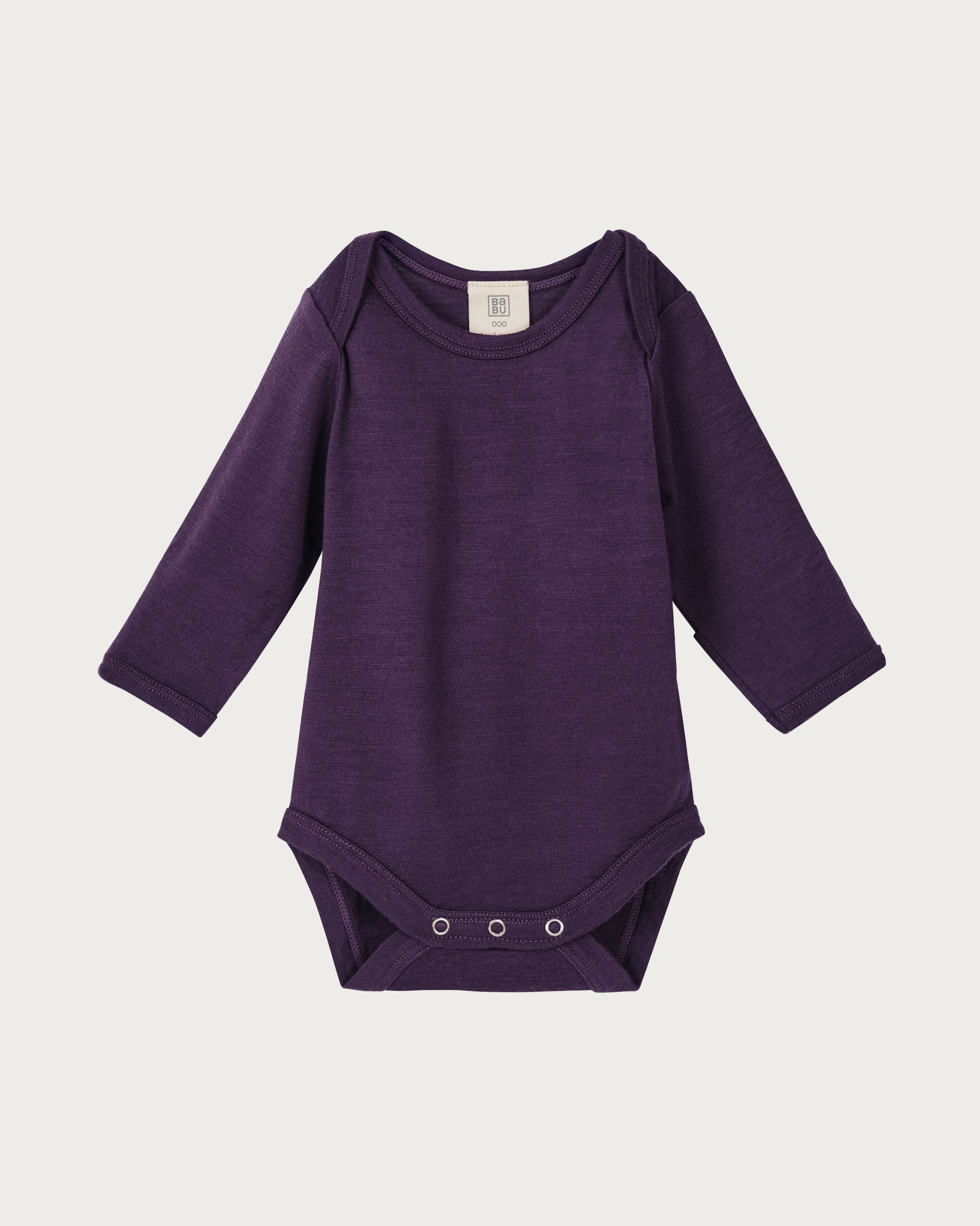 Merino Bodysuit - Plum