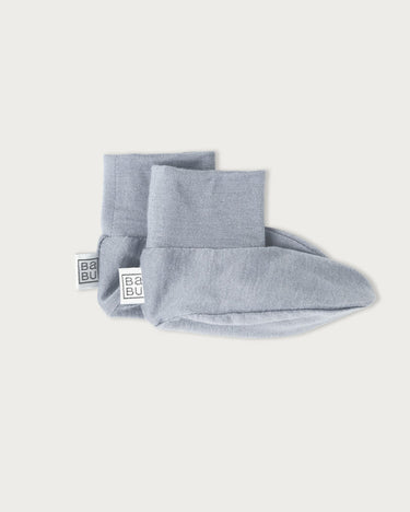 Merino Booties - Periwinkle