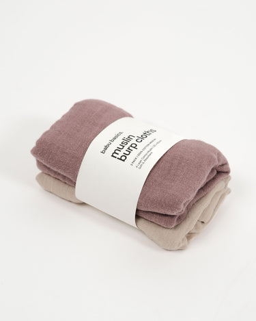 Muslin Burp Cloth Set (2 pack)