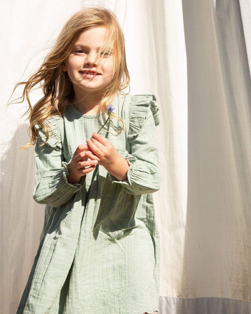 Muslin Charlotte Dress Long Sleeve