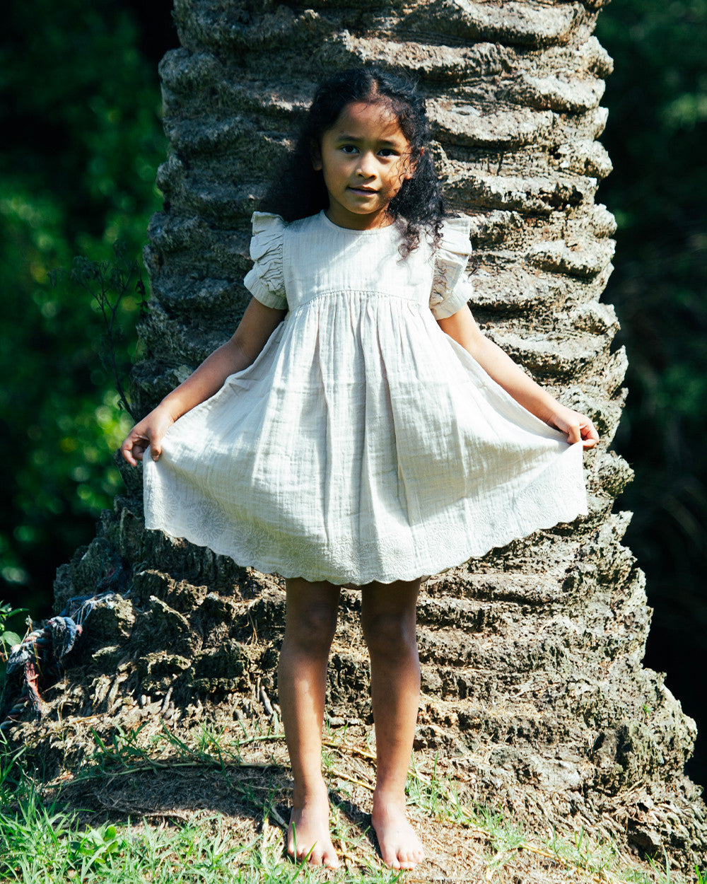 Muslin Charlotte Dress Short Sleeve