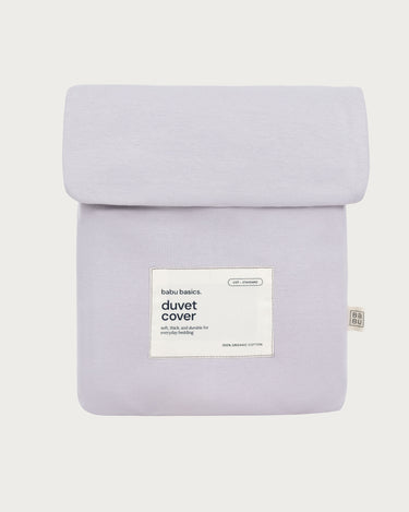 Cotton Cot Duvet Cover - Lavender
