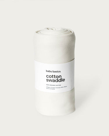 Cotton Swaddle Wrap - Cream