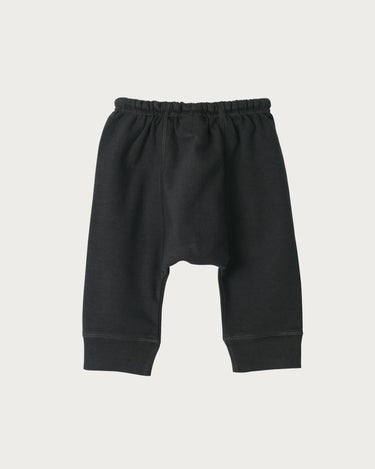 Cotton Drop Crotch Pants - Charcoal