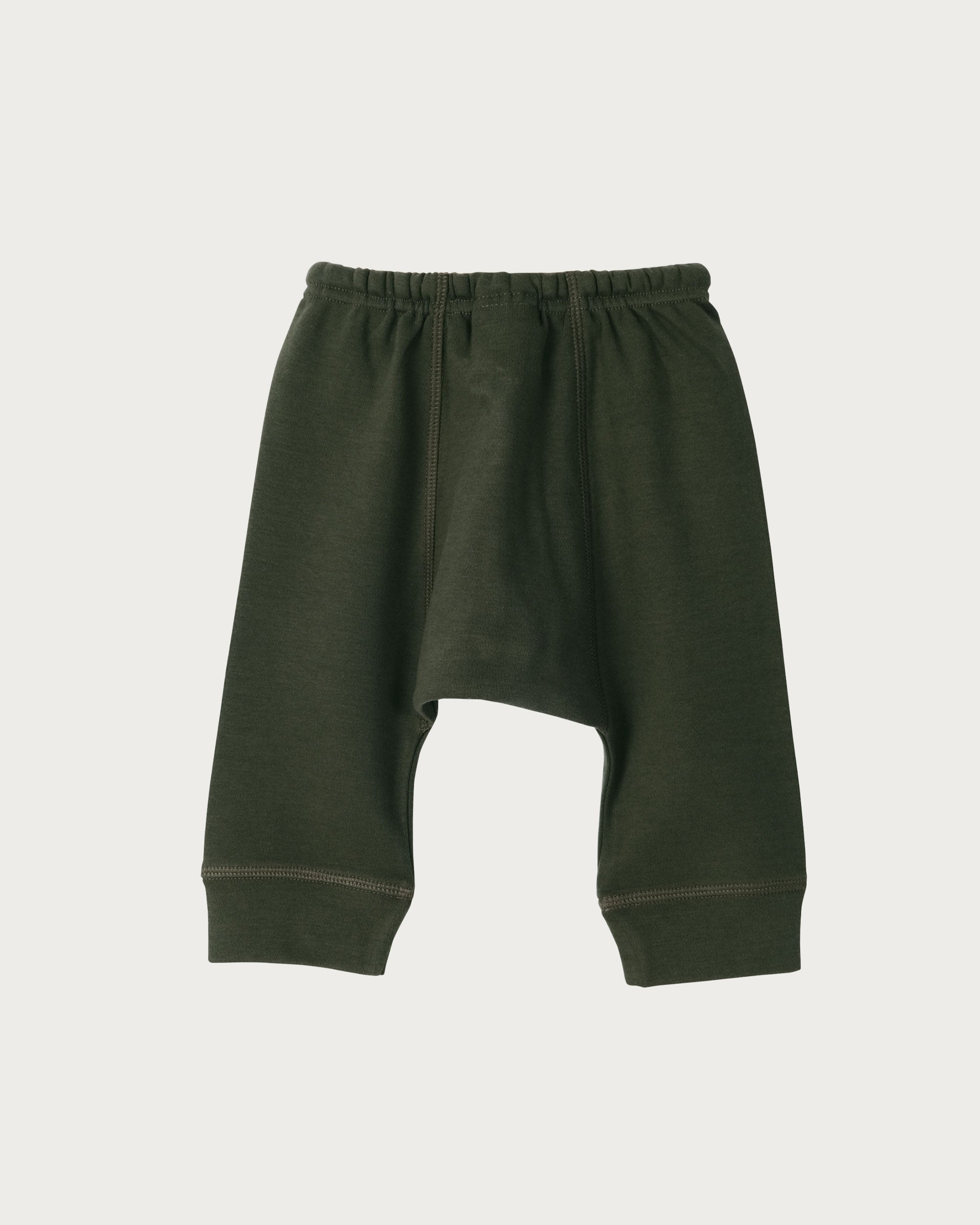 Drop Crotch Pants - Moss