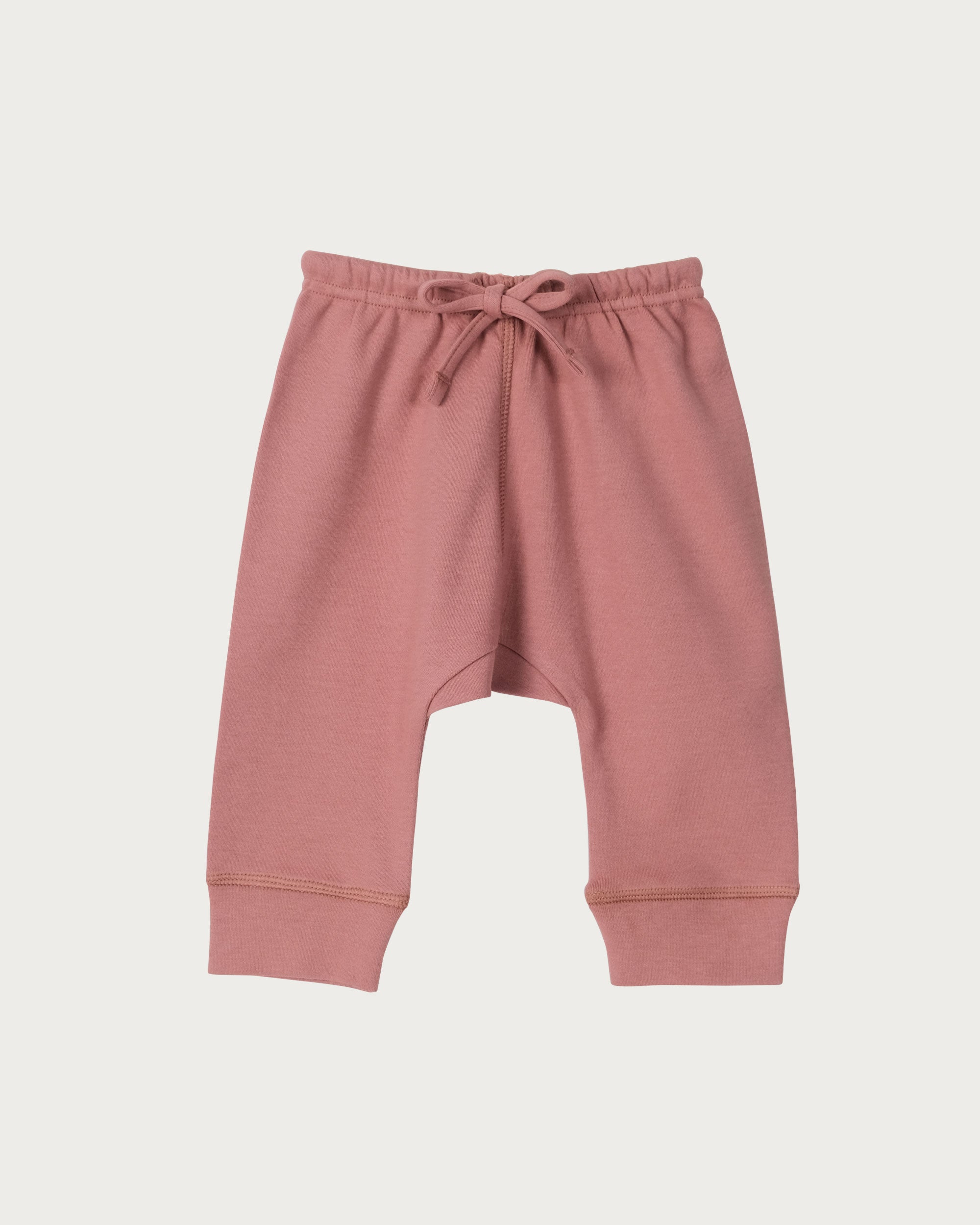 Drop Crotch Pants - Rose