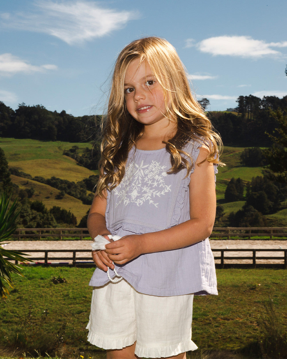 Muslin Evelyn Shorts