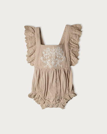 Muslin Evelyn Bodysuit - Oat