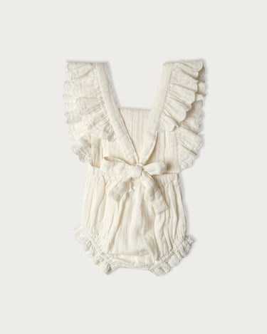Muslin Evelyn Bodysuit - Vanilla