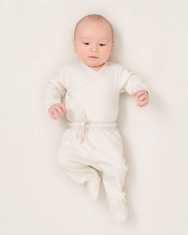 Cotton Footed Leggings - Cream