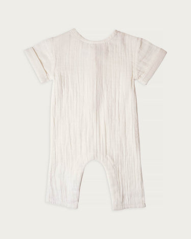 Muslin Frankie Romper - Vanilla