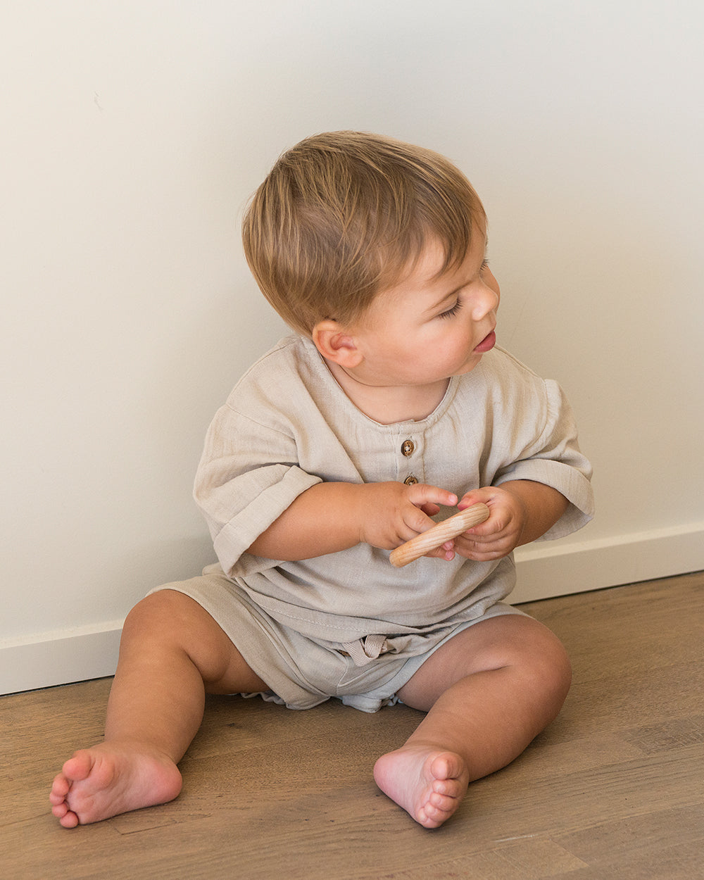 Muslin Frankie Grandpa Shirt