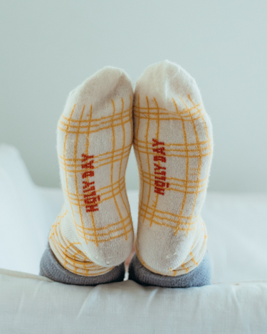 Adult Cashmere Socks | Build Me Up Buttercup - Merino & Me