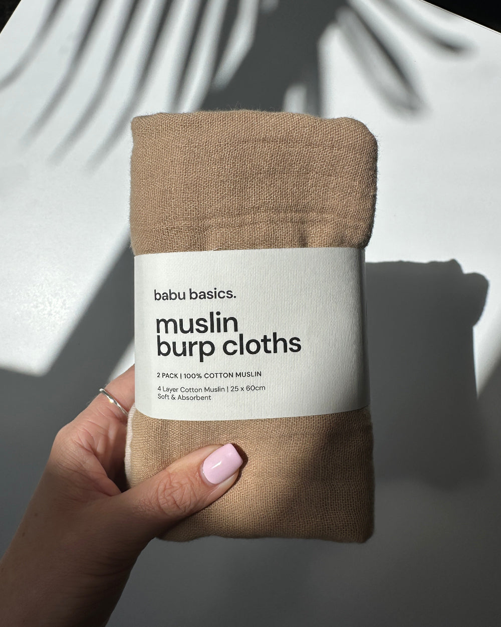 Muslin Burp Cloth Set (2 pack)