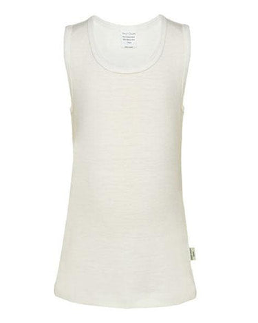 Merino Singlet | Vanilla - Merino & Me